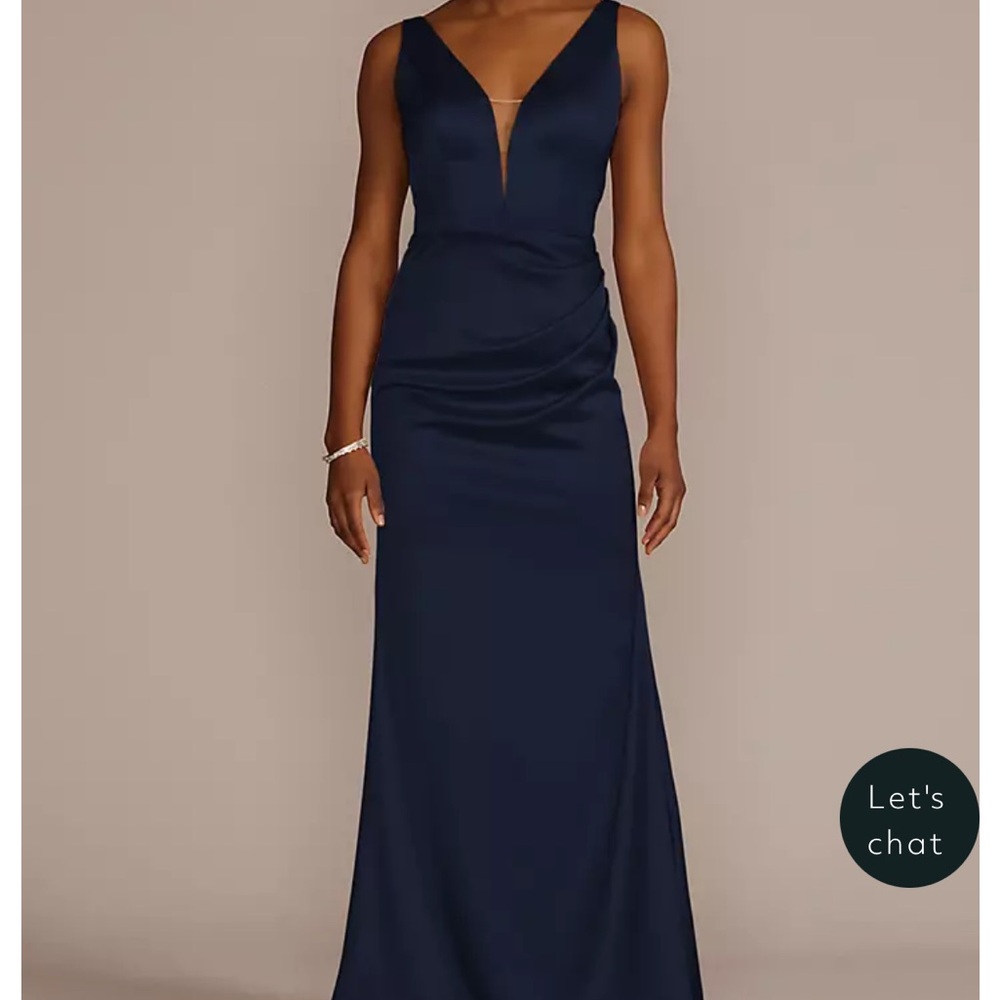 NWT GALINA SIGNATURE
Stretch Satin Cowl Back Dress
STYLE#GS290094
NeverwornSize4